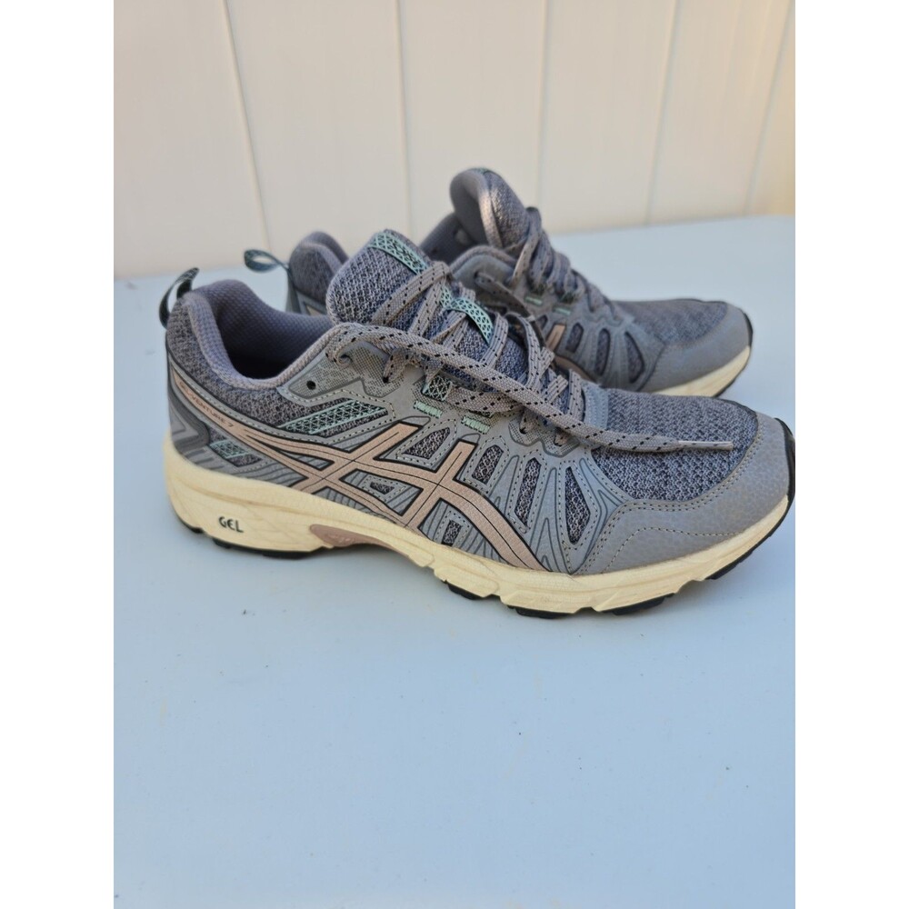 ASICS Gel Venture 7 Women's Size 8 Trail Running Shoes Gray